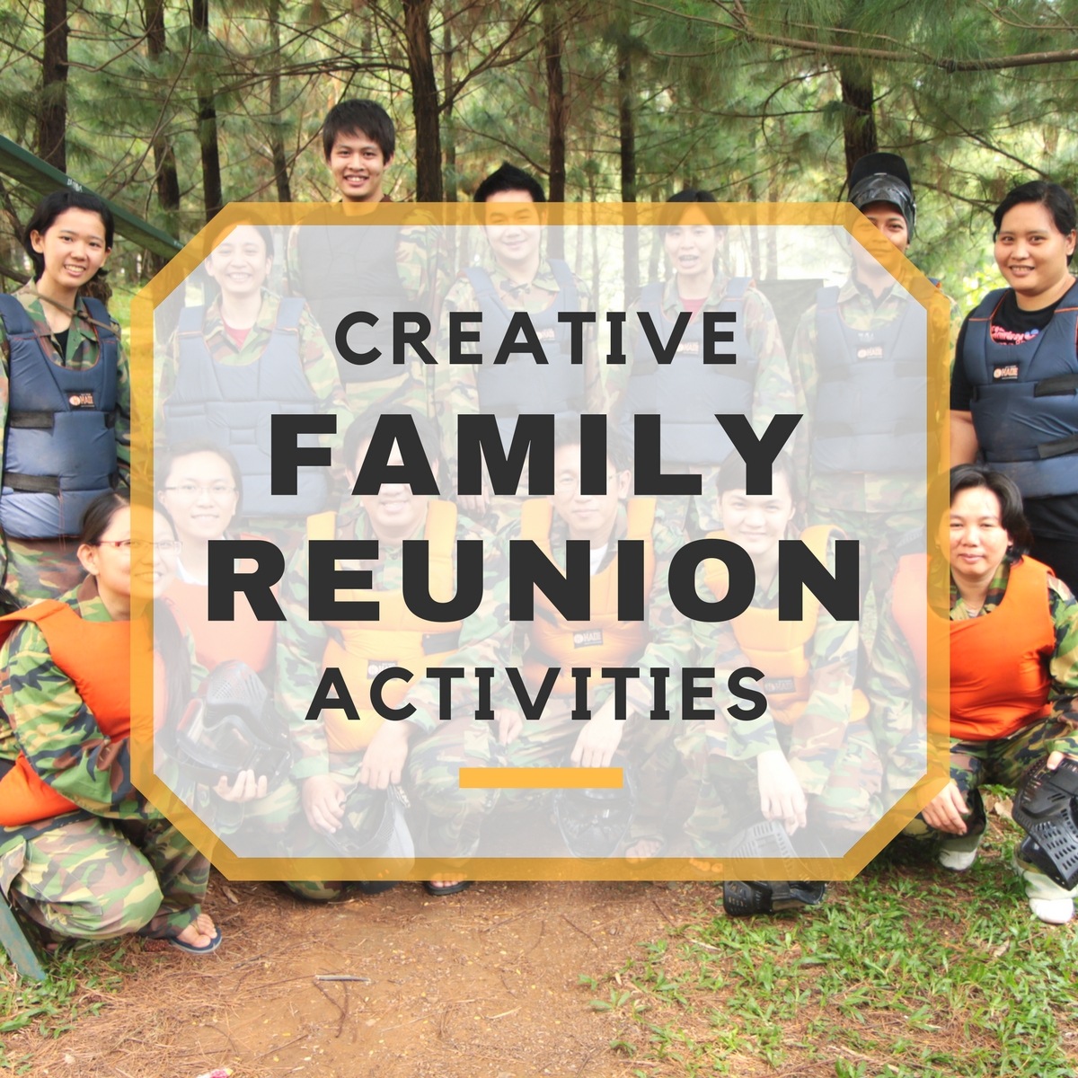 Creative Family Reunion Activities