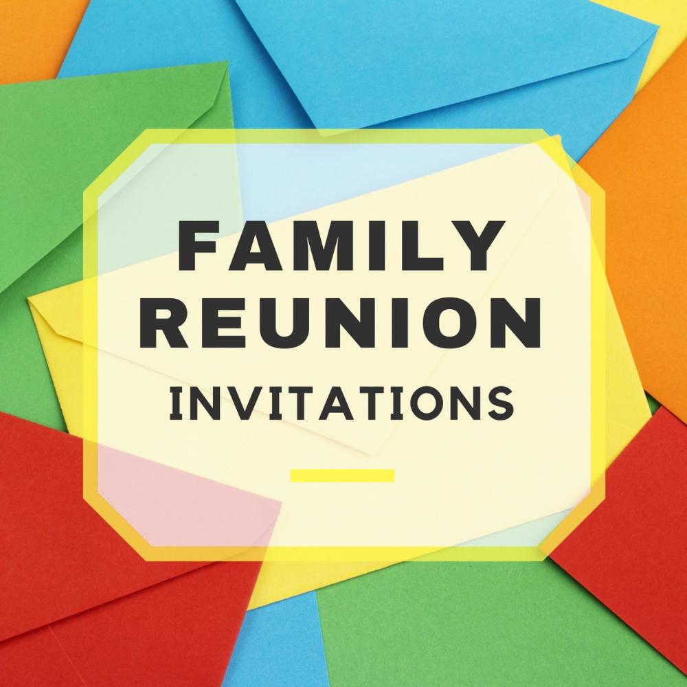 Family Reunion Invitations