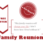 Funny Print Ready "Spamily" Reunion Invitation