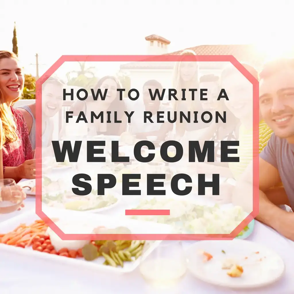 welcome message speech sample