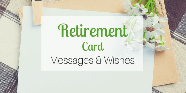 Retirement Card Messages & Wishes