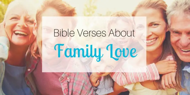 bible verses about family love