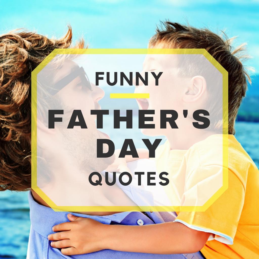 20 lustige Zitate zum Vatertag, die du deinem Vater schreiben kannst