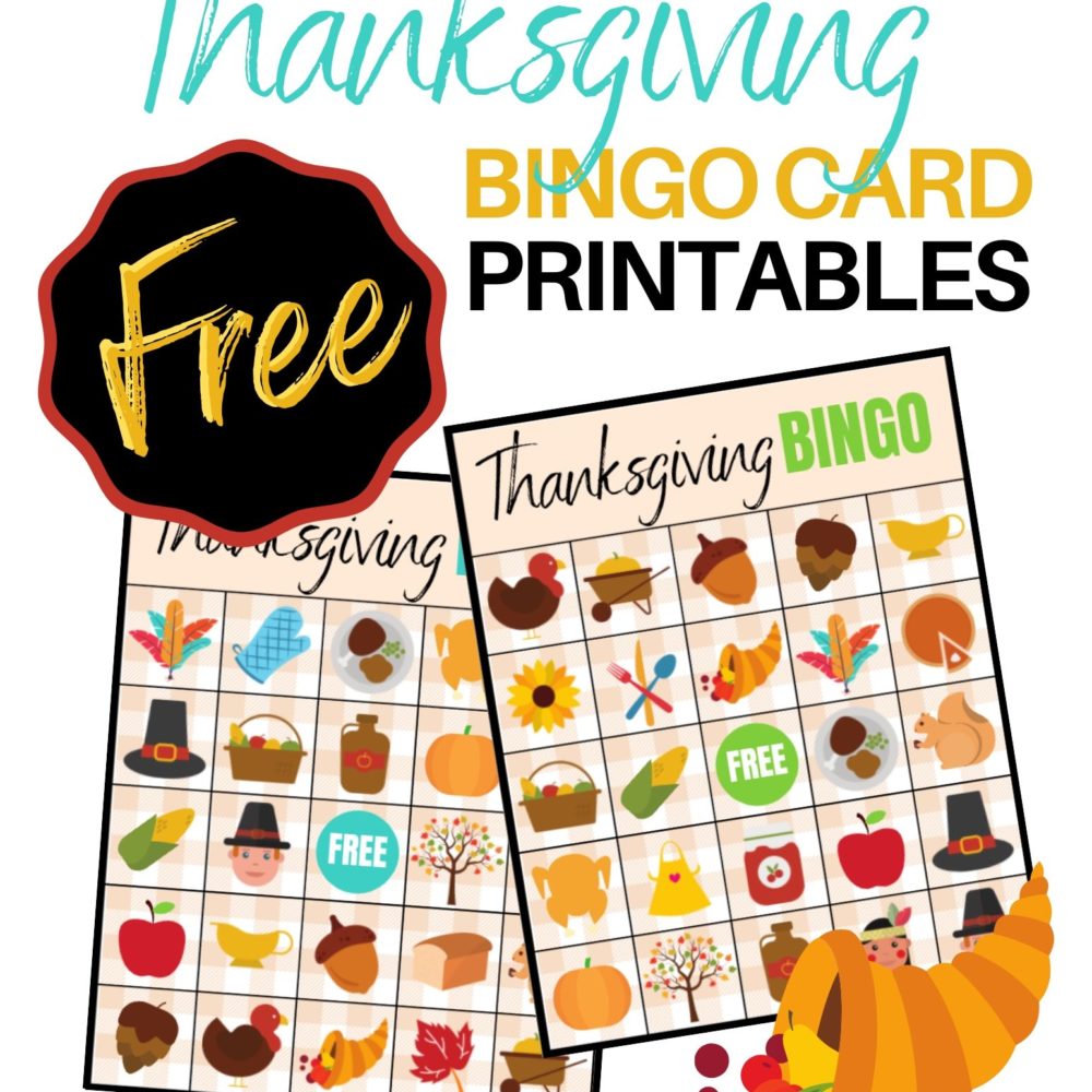Thanksgiving-Bingo-Card-Printables - Thanksgiving Bingo For Kids Printable