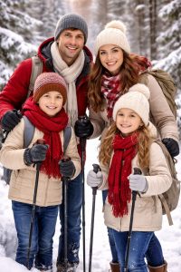 Christmas tradition: family hike.