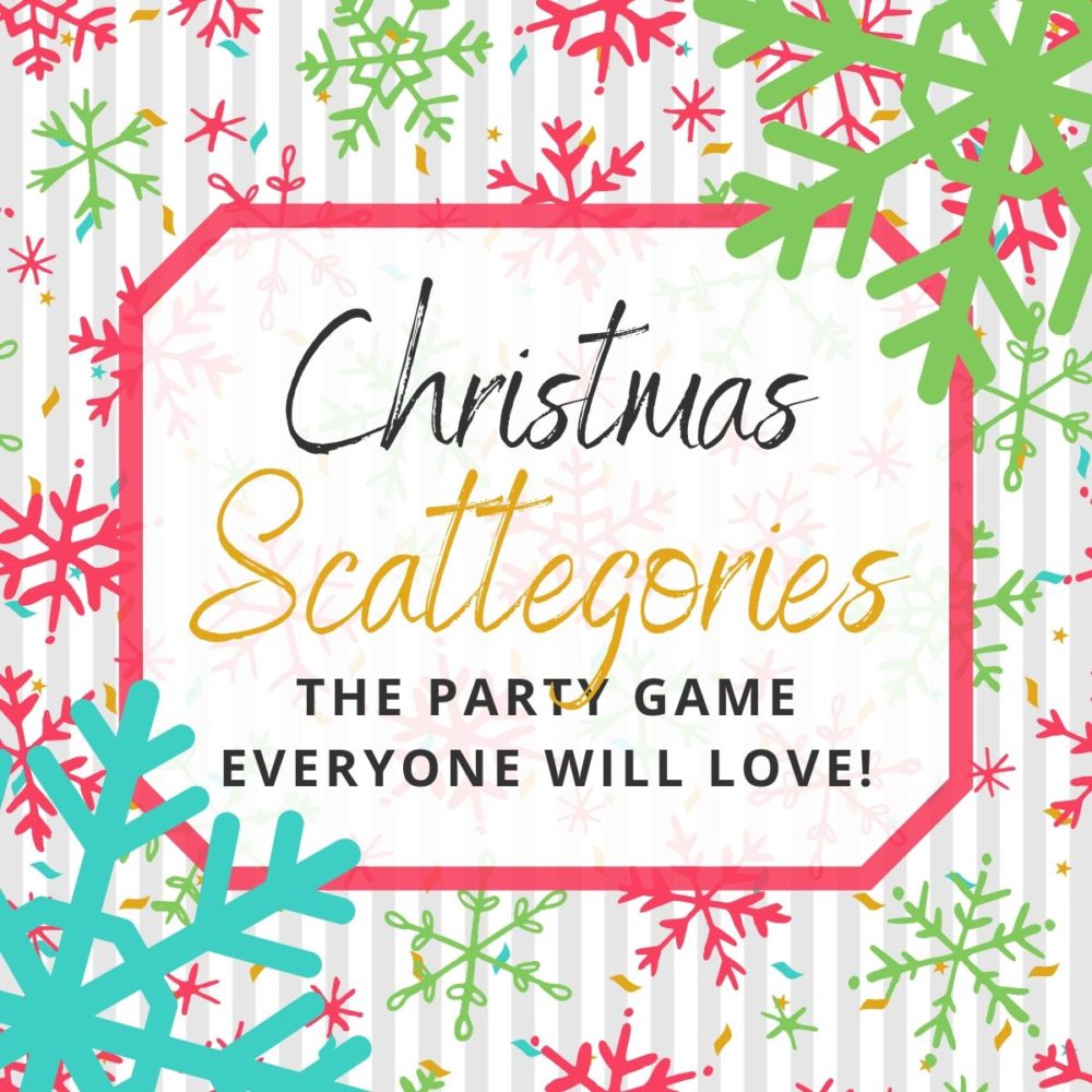 Christmas Scattergories Your Family Will Love Playing!