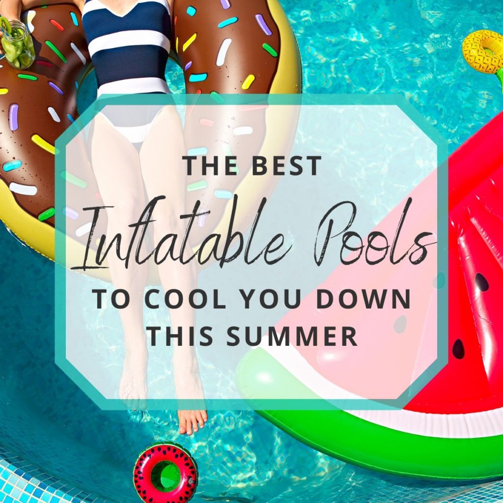 The BEST inflatable pools for your summer--you MUST see the castle!