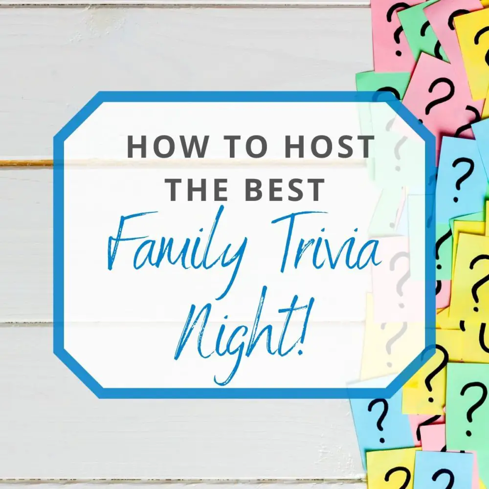 How to Host a Family Trivia Night