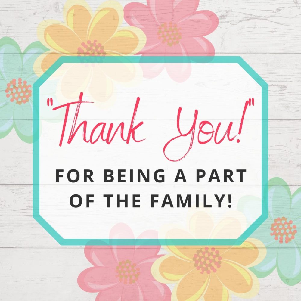 A Free Gift to Say "Thank You!"