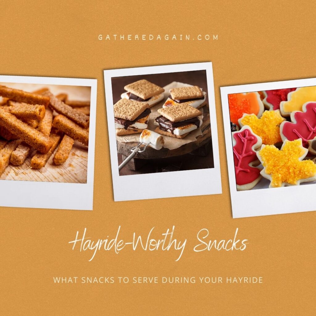 hayride snacks to prepare