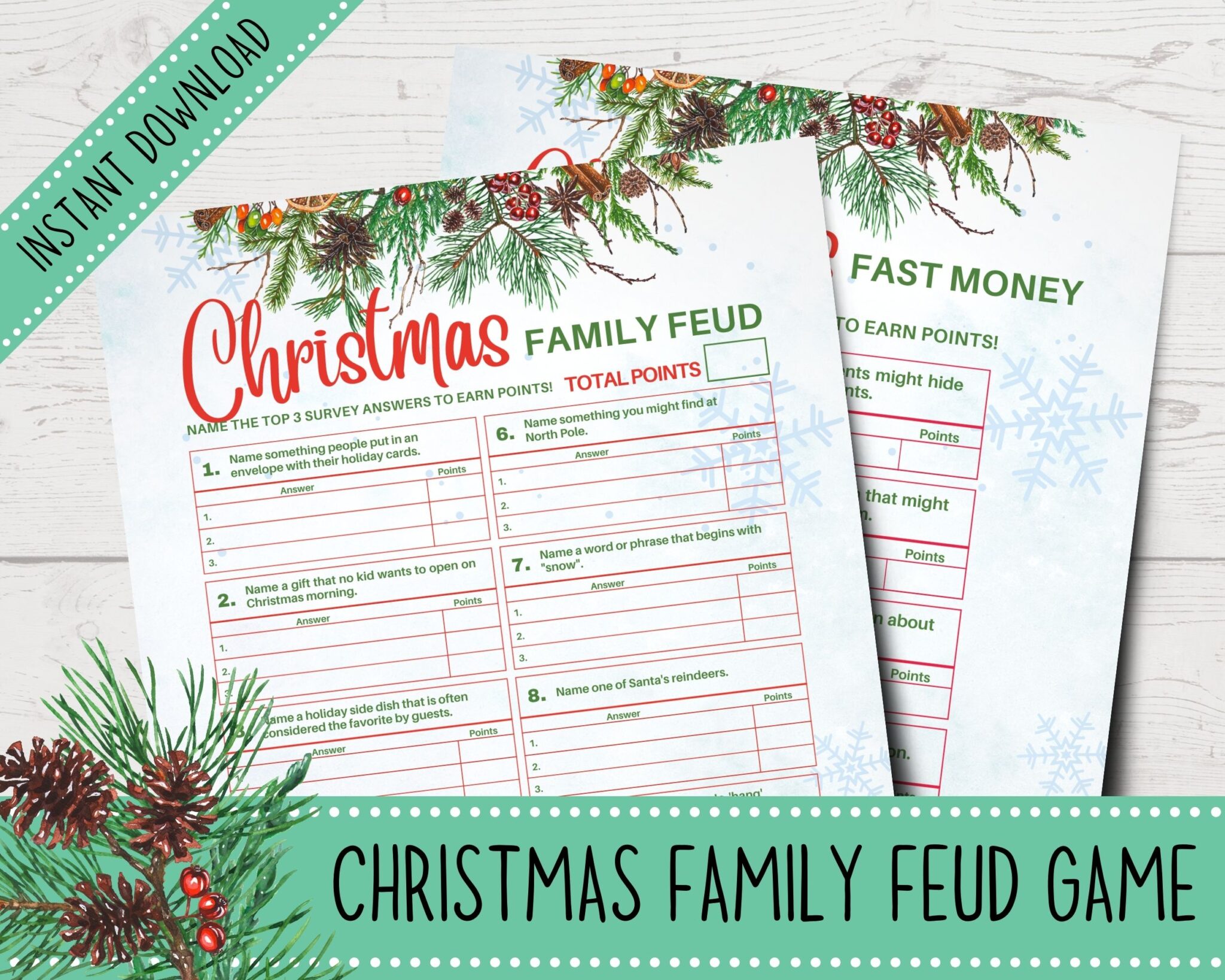 Fun Christmas Family Feud Questions to Play During the Holidays!